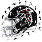 Atlanta Falcons™ Casco - Rompecabezas de Madera