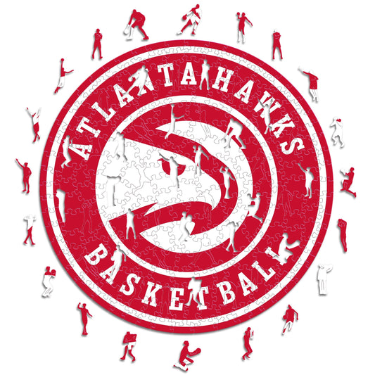 Atlanta Hawks™ - Rompecabezas de Madera