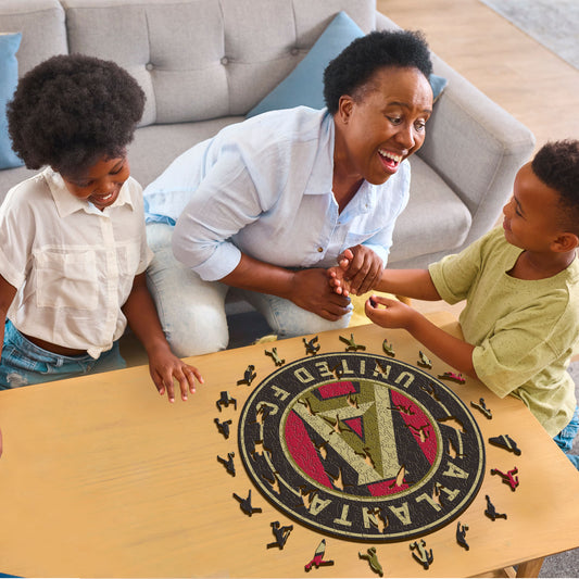 Atlanta United® Escudo - Rompecabezas de Madera