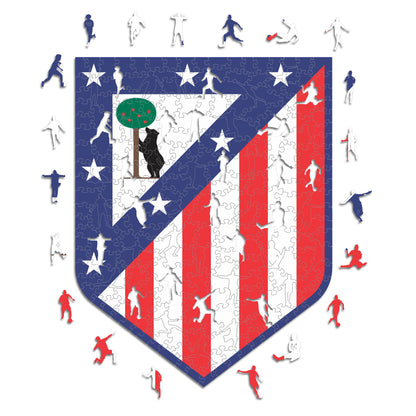 Atlético de Madrid® Escudo - Rompecabezas de Madera