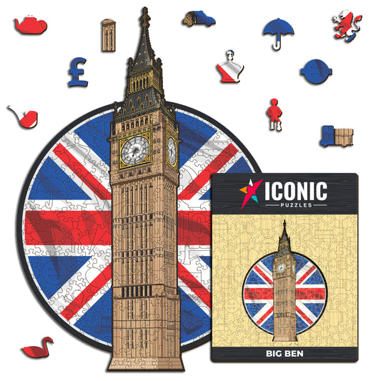 Big Ben - Rompecabezas de Madera