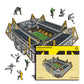 Borussia Dortmund® Signal Iduna Park - Rompecabezas de Madera