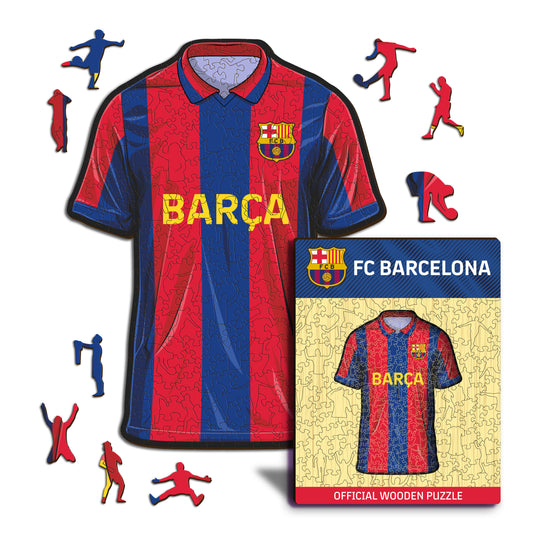 FC Barcelona® Jersey - Rompecabezas de Madera