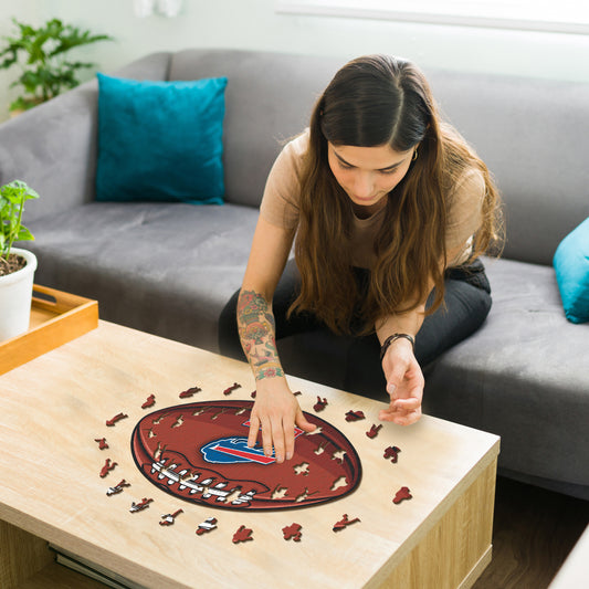 Buffalo Bills™ - Rompecabezas de Madera