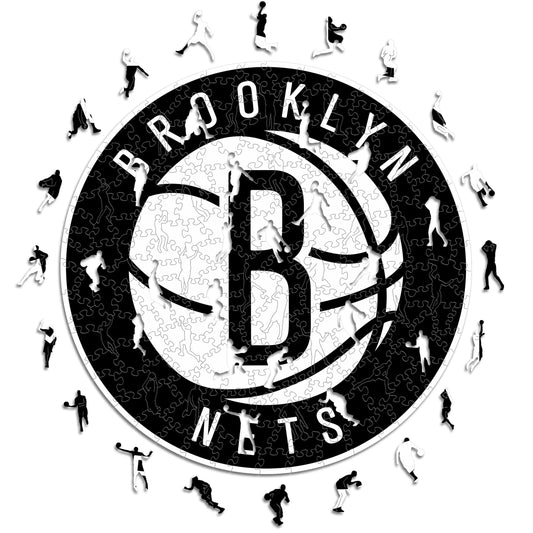 Brooklyn Nets™ - Rompecabezas de Madera