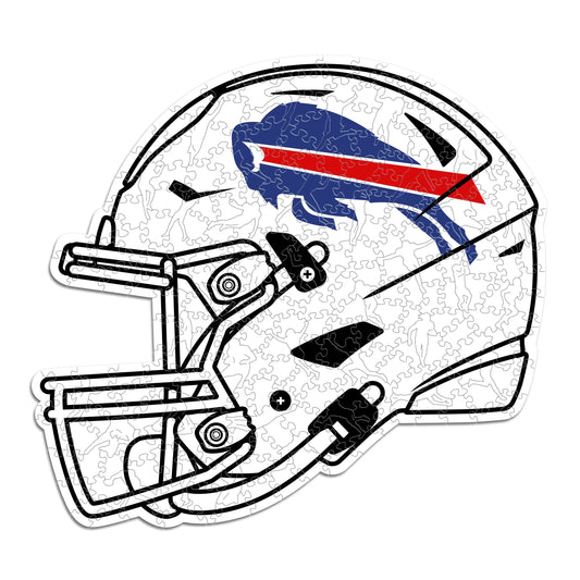 Buffalo Bills™ Casco - Rompecabezas de Madera
