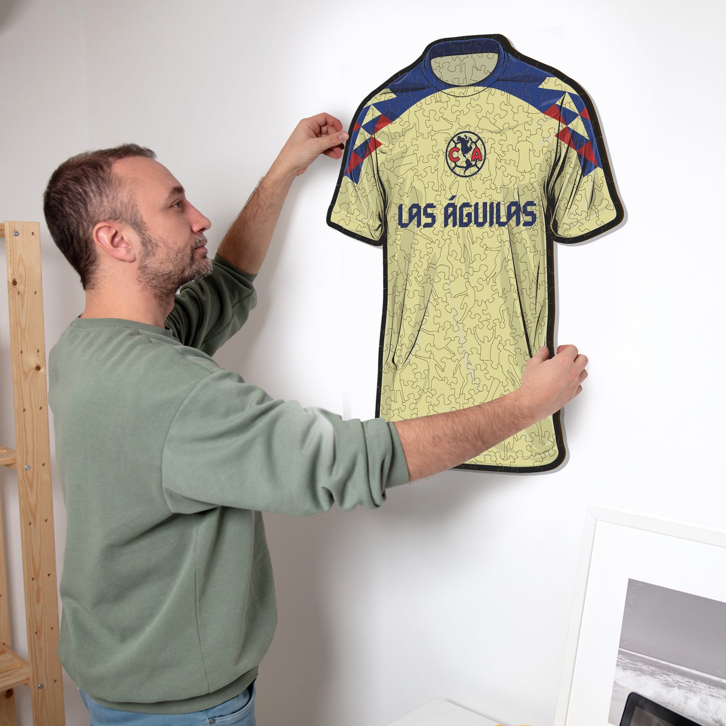 Club América® Jersey - Rompecabezas de Madera