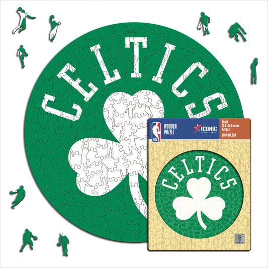Boston Celtics™ - Rompecabezas de Madera