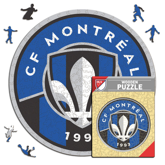 CF Montréal® Escudo - Rompecabezas de Madera
