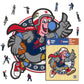 Los Angeles Clippers™ Mascota Rompecabezas de Madera