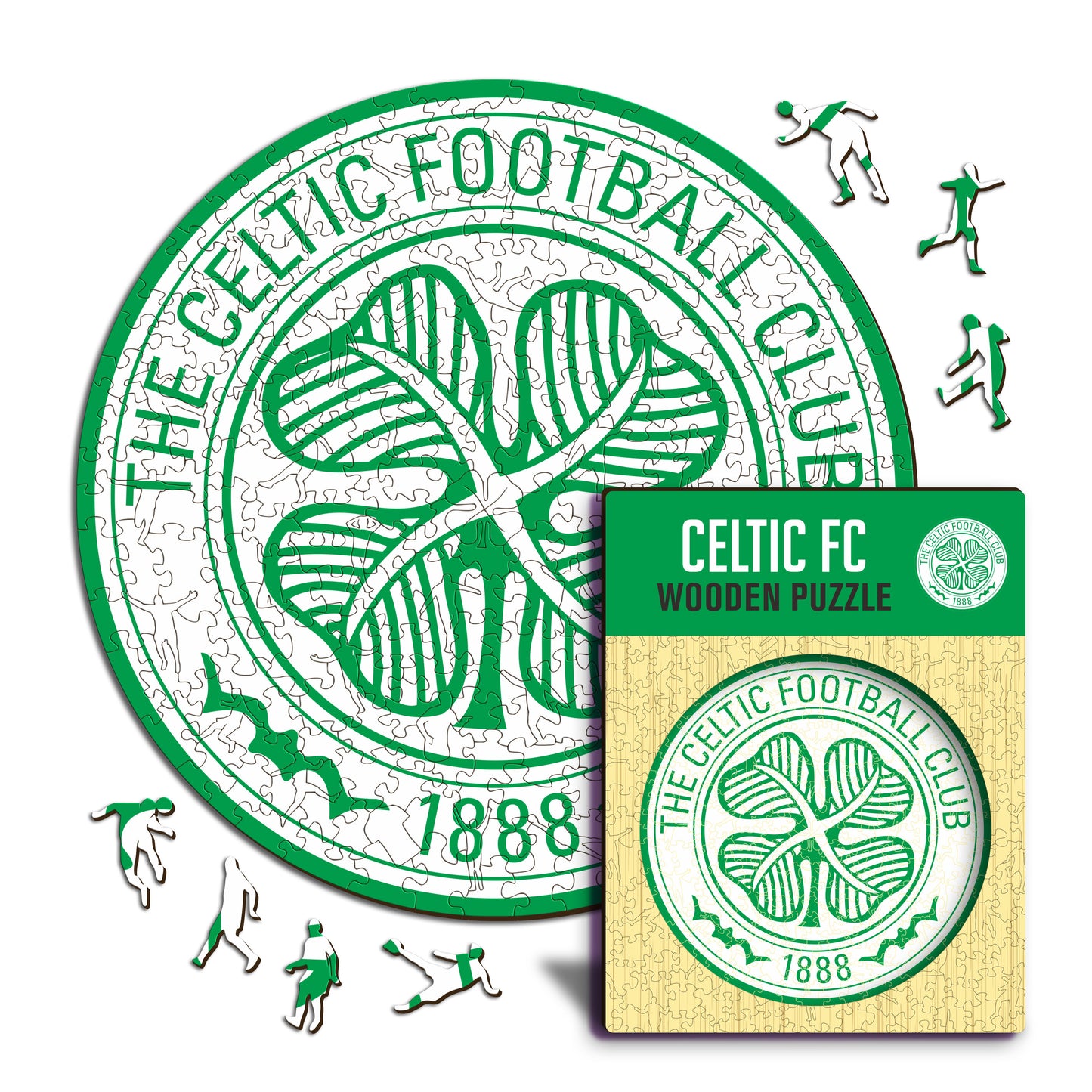 Celtic FC® Escudo - Rompecabezas de Madera