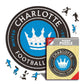 Charlotte FC® Escudo - Rompecabezas de Madera
