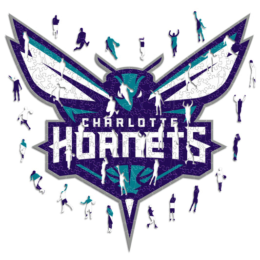 Charlotte Hornets™ - Rompecabezas de Madera