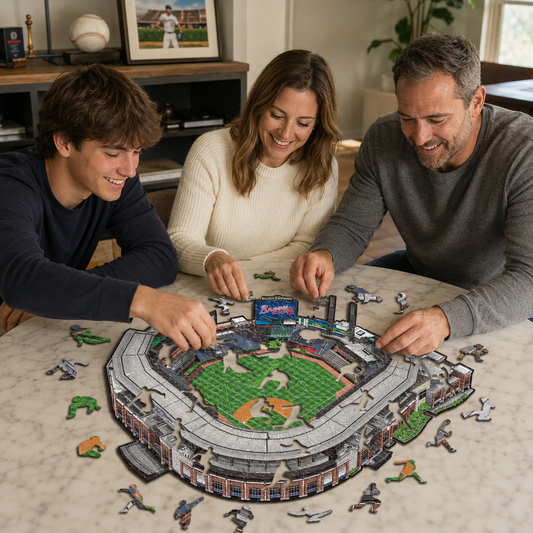 Atlanta Braves™ Truist Park - Rompecabezas de Madera