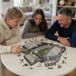 Texas Rangers™ Globe Life Field - Rompecabezas de Madera