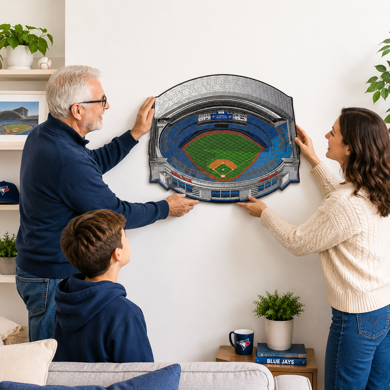 Toronto Blue Jays™ Rogers Centre - Rompecabezas de Madera