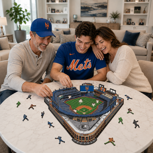 New York Mets™ Citi Field - Rompecabezas de Madera