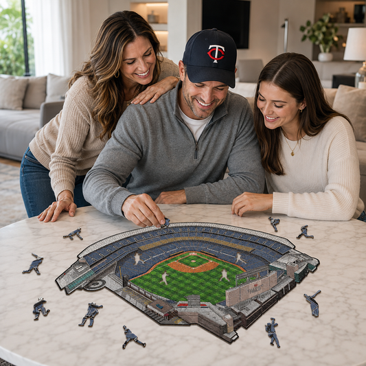 Minnesota Twins™ Target Field - Rompecabezas de Madera