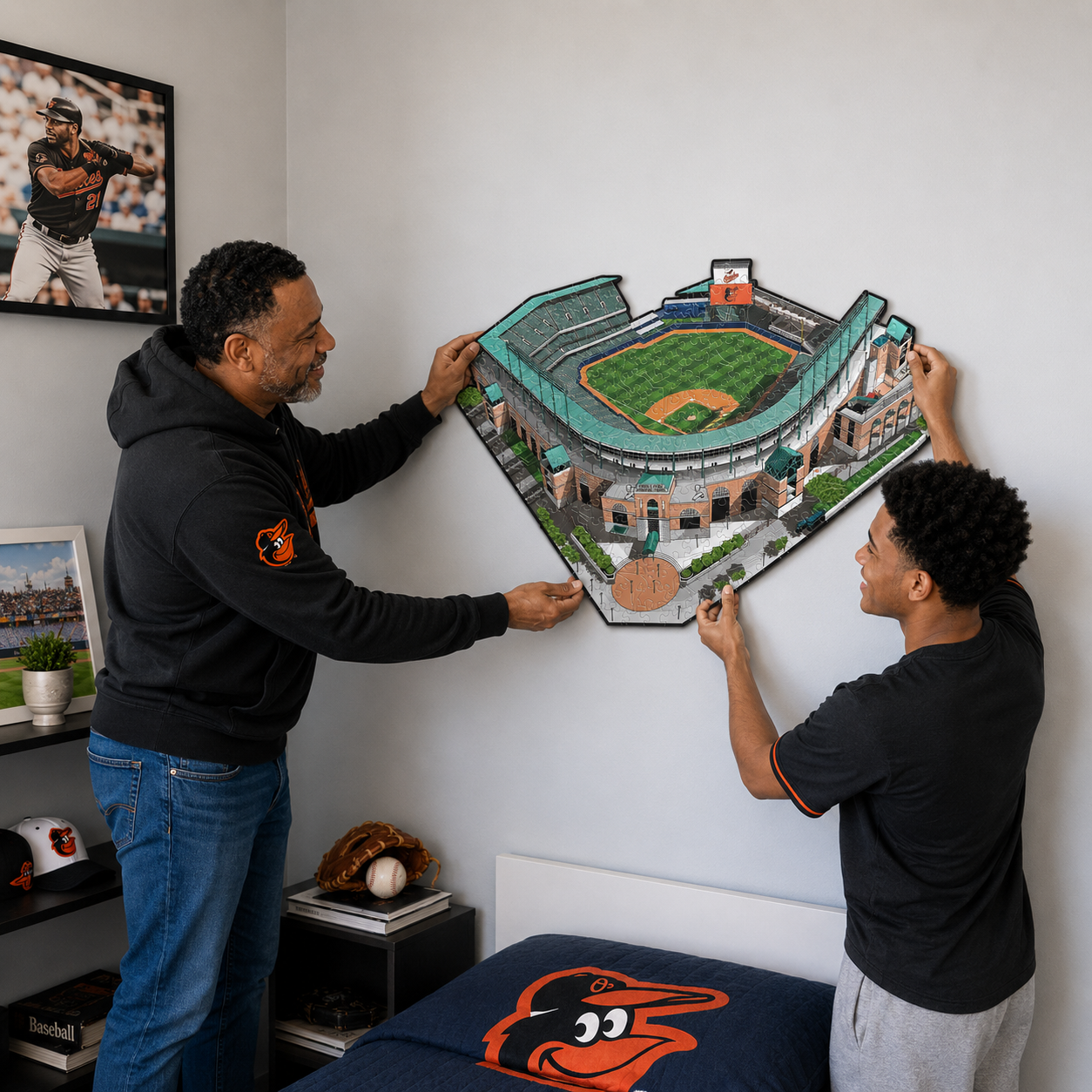 Baltimore Orioles™ Oriole Park at Camden Yards - Rompecabezas de Madera