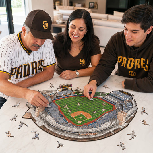 San Diego Padres™ Petco Park - Rompecabezas de Madera