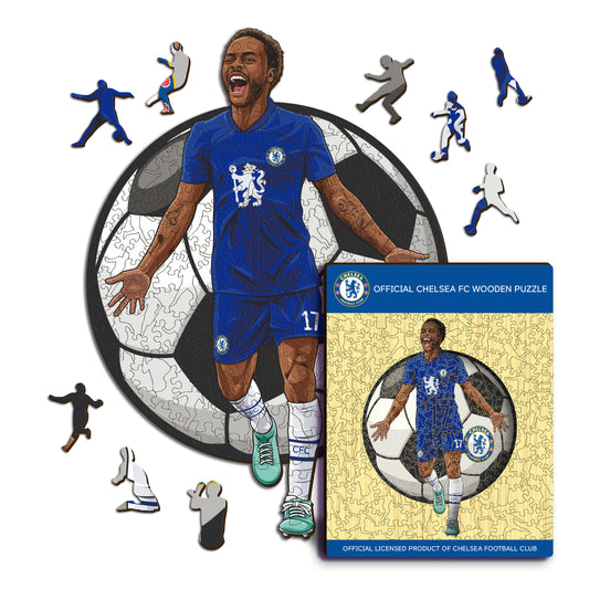 Raheem Sterling - Rompecabezas de Madera