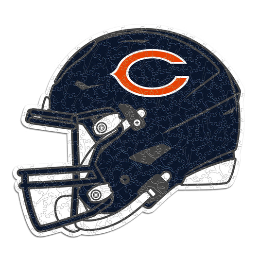 Chicago Bears™ Casco - Rompecabezas de Madera
