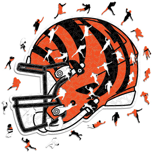 Cincinnati Bengals™ Casco - Rompecabezas de Madera