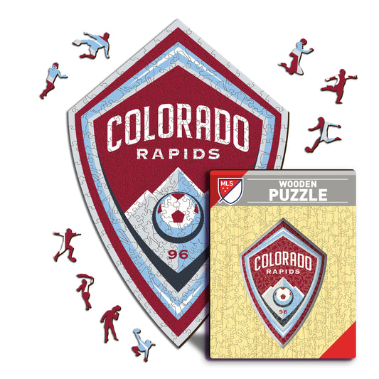 Colorado Rapids® Escudo - Rompecabezas de Madera
