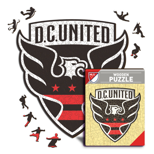 DC United® Escudo - Rompecabezas de Madera