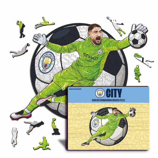 Gianluigi Donnarumma - Rompecabezas de Madera