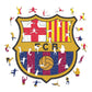 2 PACK Chivas® Escudo + FC Barcelona® Escudo