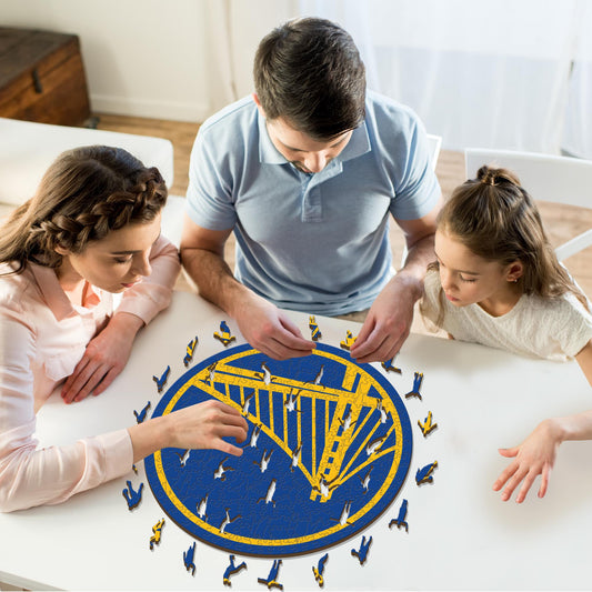 Golden State Warriors™ - Rompecabezas de Madera