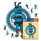Charlotte Hornets™ Mascota Rompecabezas de Madera