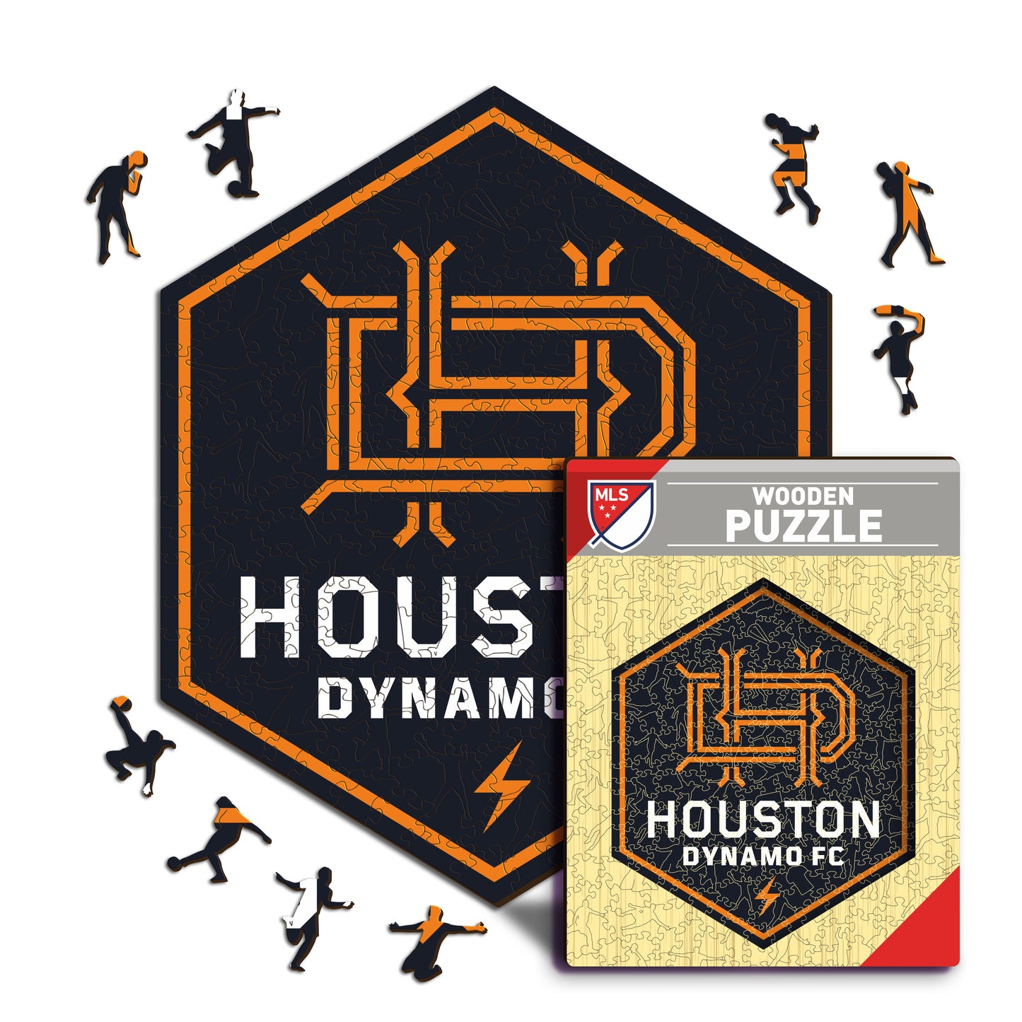 Houston Dynamo® Escudo - Rompecabezas de Madera