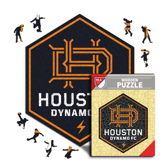 Houston Dynamo® Escudo - Rompecabezas de Madera