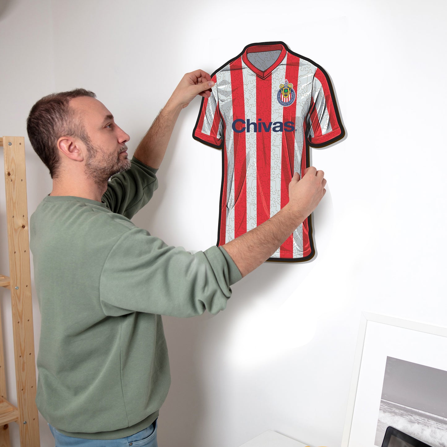 Chivas Guadalajara® Jersey - Rompecabezas de Madera