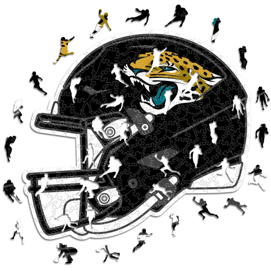 Jacksonville Jaguars™ Casco - Rompecabezas de Madera