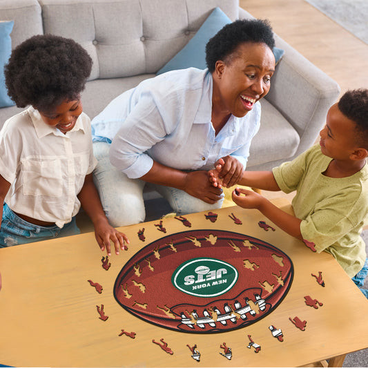 New York Jets™ - Rompecabezas de Madera