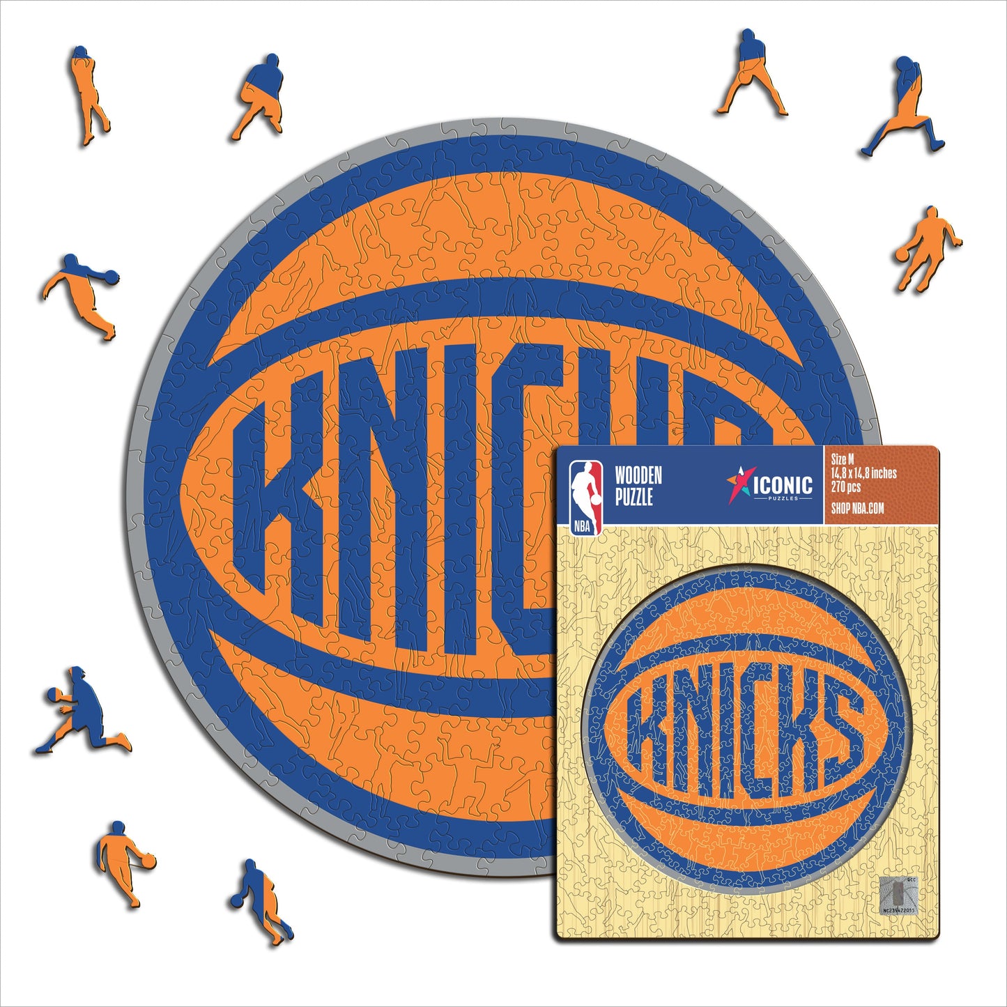 New York Knicks™ - Rompecabezas de Madera