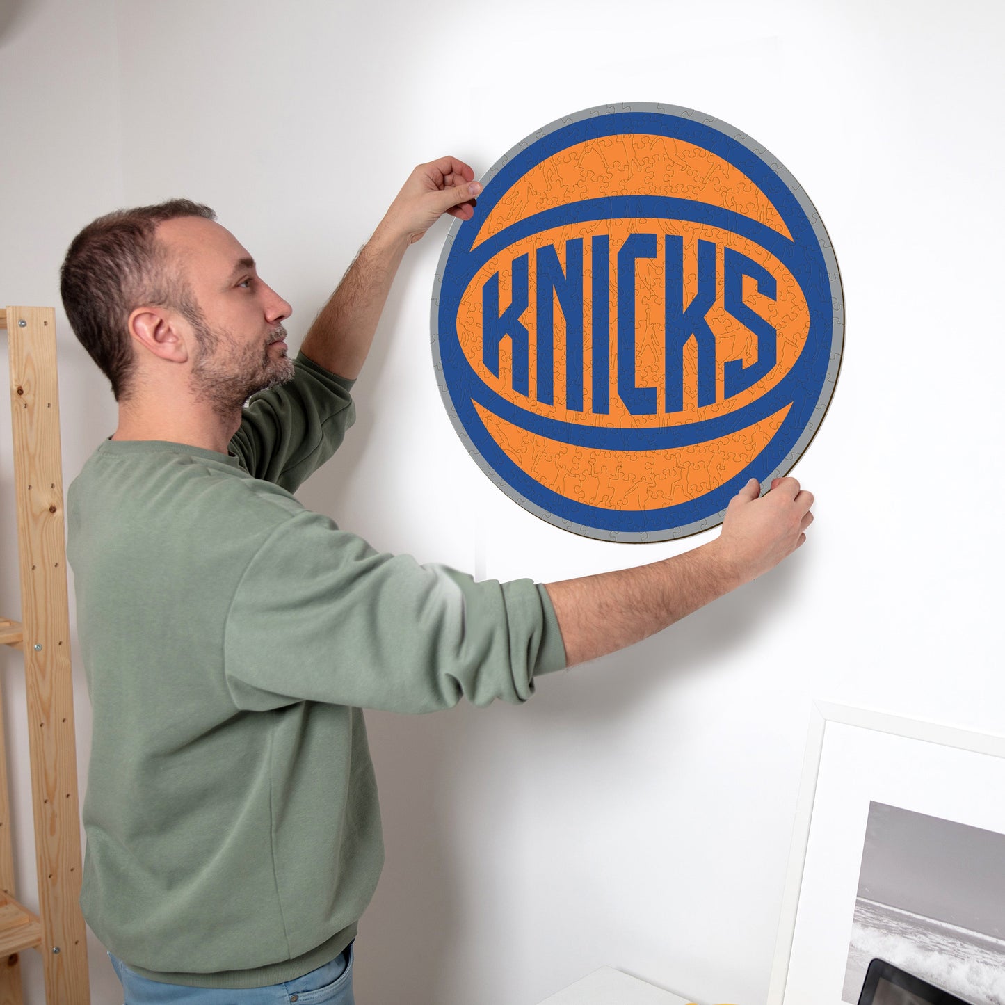 New York Knicks™ - Rompecabezas de Madera