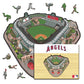 Los Angeles Angels™ Angel Stadium - Rompecabezas de Madera