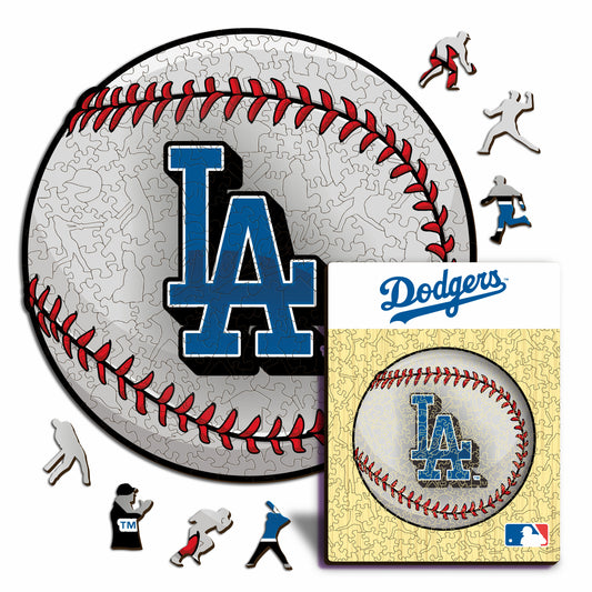 Los Angeles Dodgers™ - Rompecabezas de Madera
