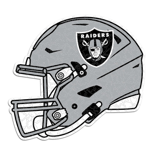 Las Vegas Raiders™ Casco - Rompecabezas de Madera