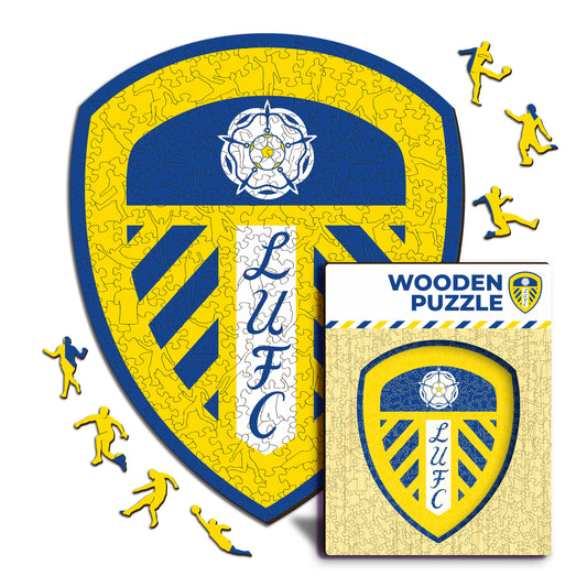 Leeds United FC® Escudo - Rompecabezas de Madera