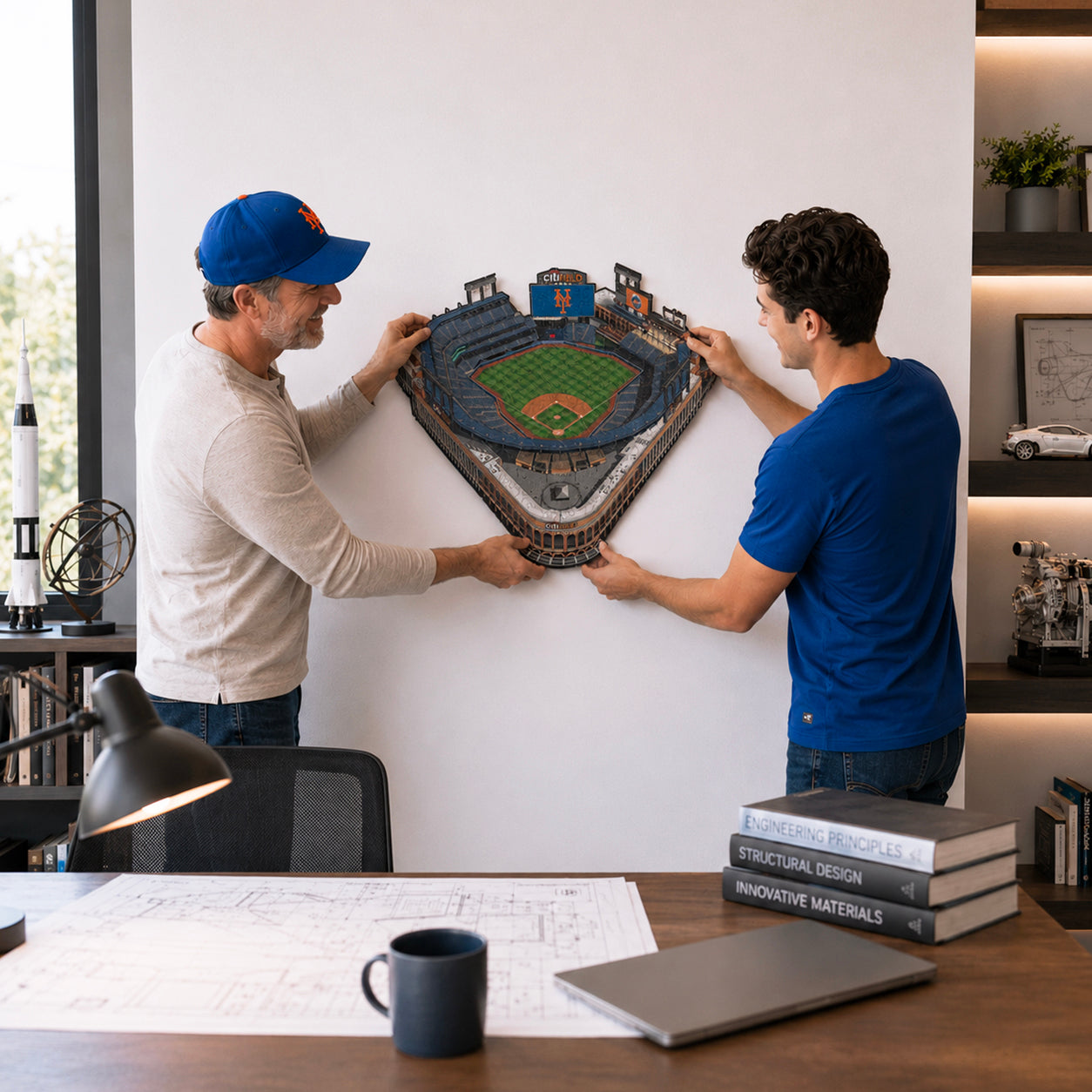 New York Mets™ Citi Field - Rompecabezas de Madera