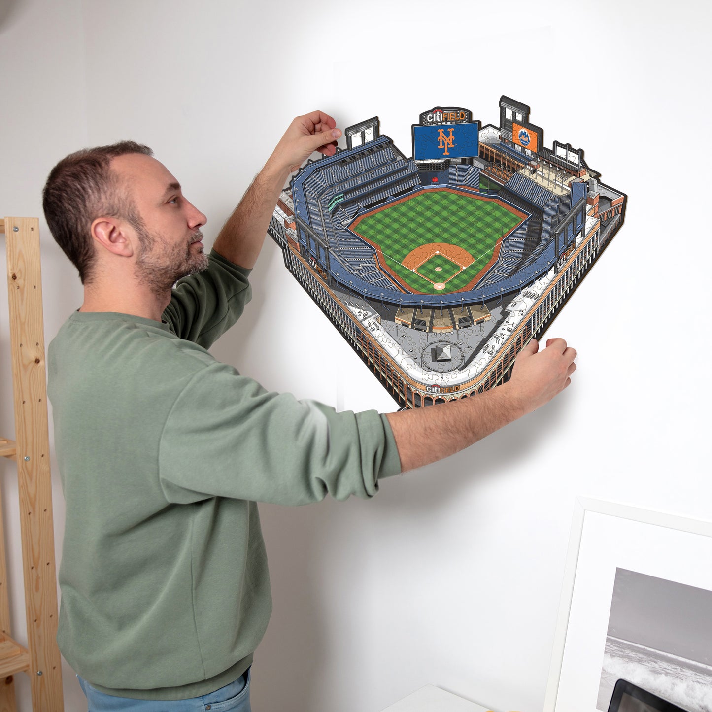 New York Mets™ Citi Field - Rompecabezas de Madera