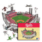 Cincinnati Reds™ Great American Ball Park - Rompecabezas de Madera