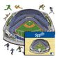 Kansas City Royals™ Kauffman Stadium - Rompecabezas de Madera