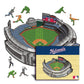 Washington Nationals™ Nationals Park - Rompecabezas de Madera