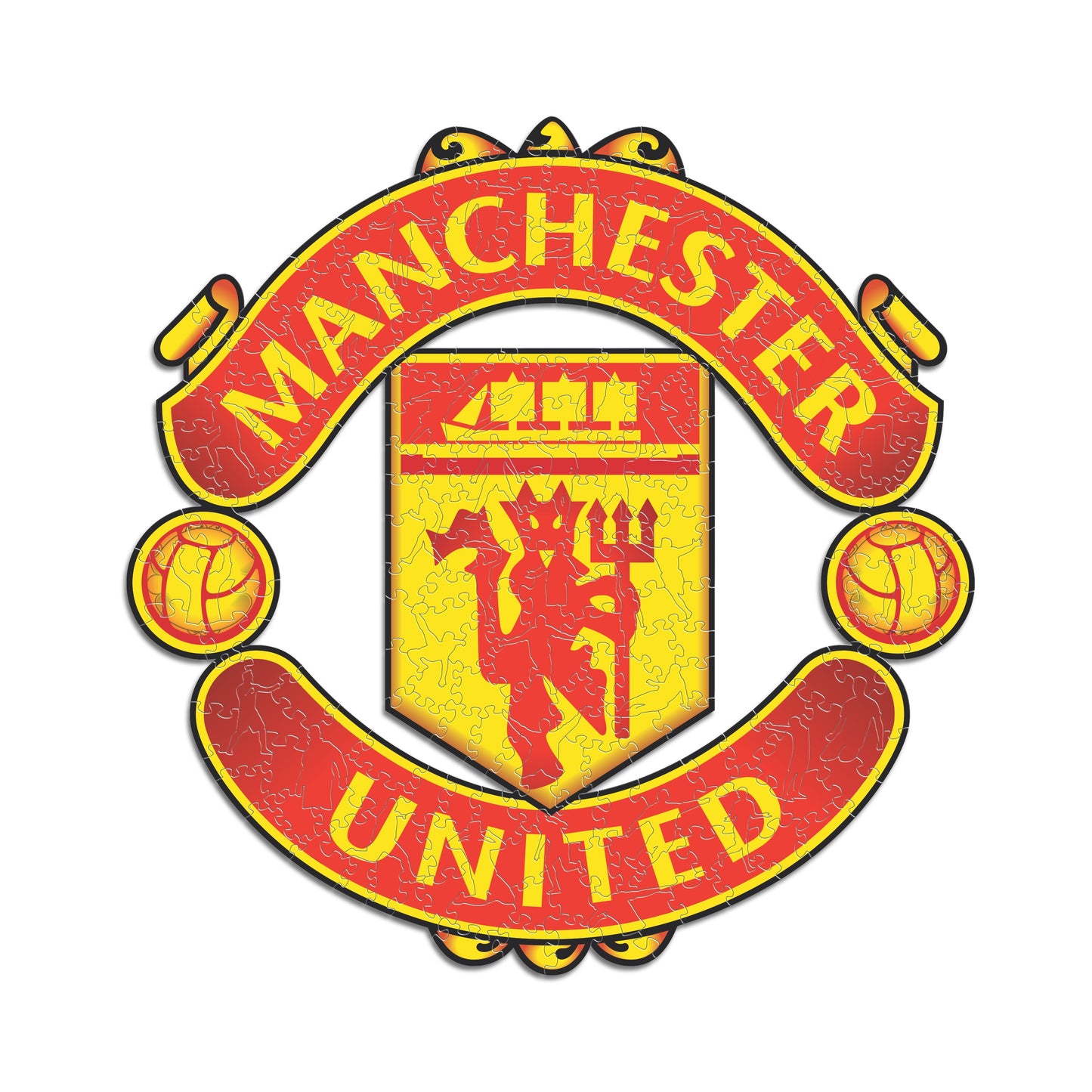 Manchester United FC® Escudo - Rompecabezas de Madera